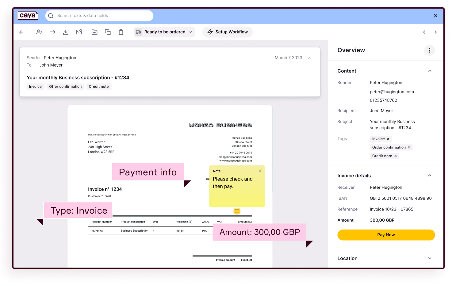 The Document Management Software for Every Team Caya